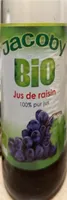 Jus de raisin 100% pu jus