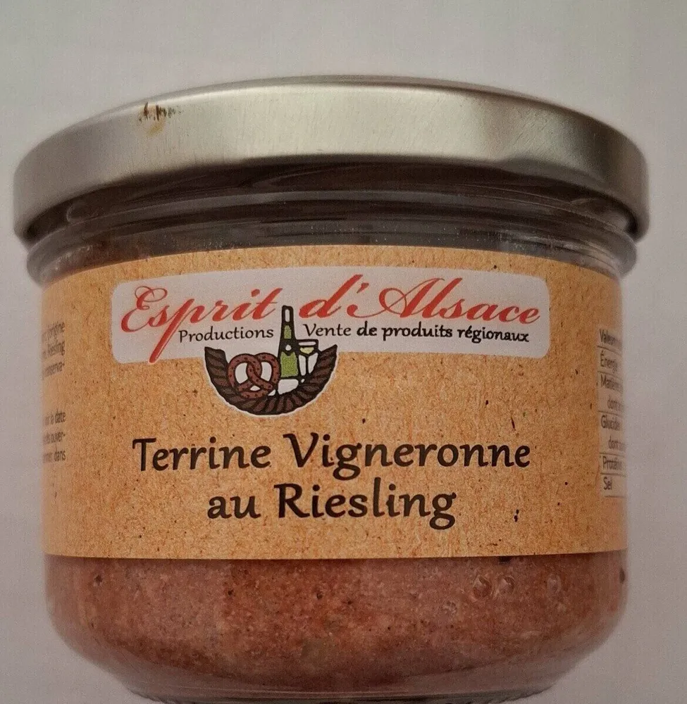 Terrine vigneronne au Riesling
