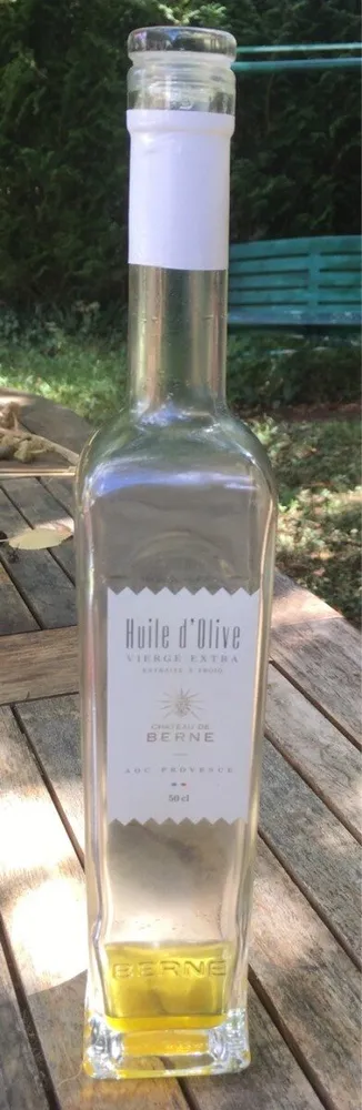 Huile d'olive (chateau de Berne)