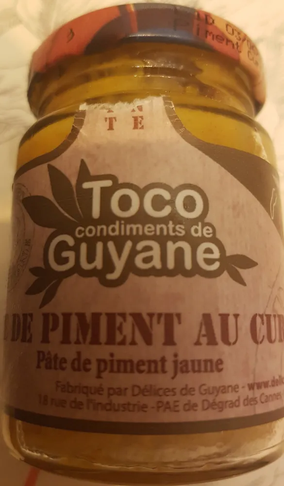 Pâte De Piment Au Curry