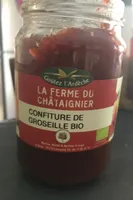 Confiture de groseille bio