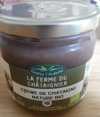 Crème de châtaigne nature bio