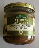 Crème de châtaignes vanille Bio