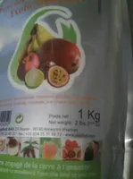 Purée de fruits exotiques