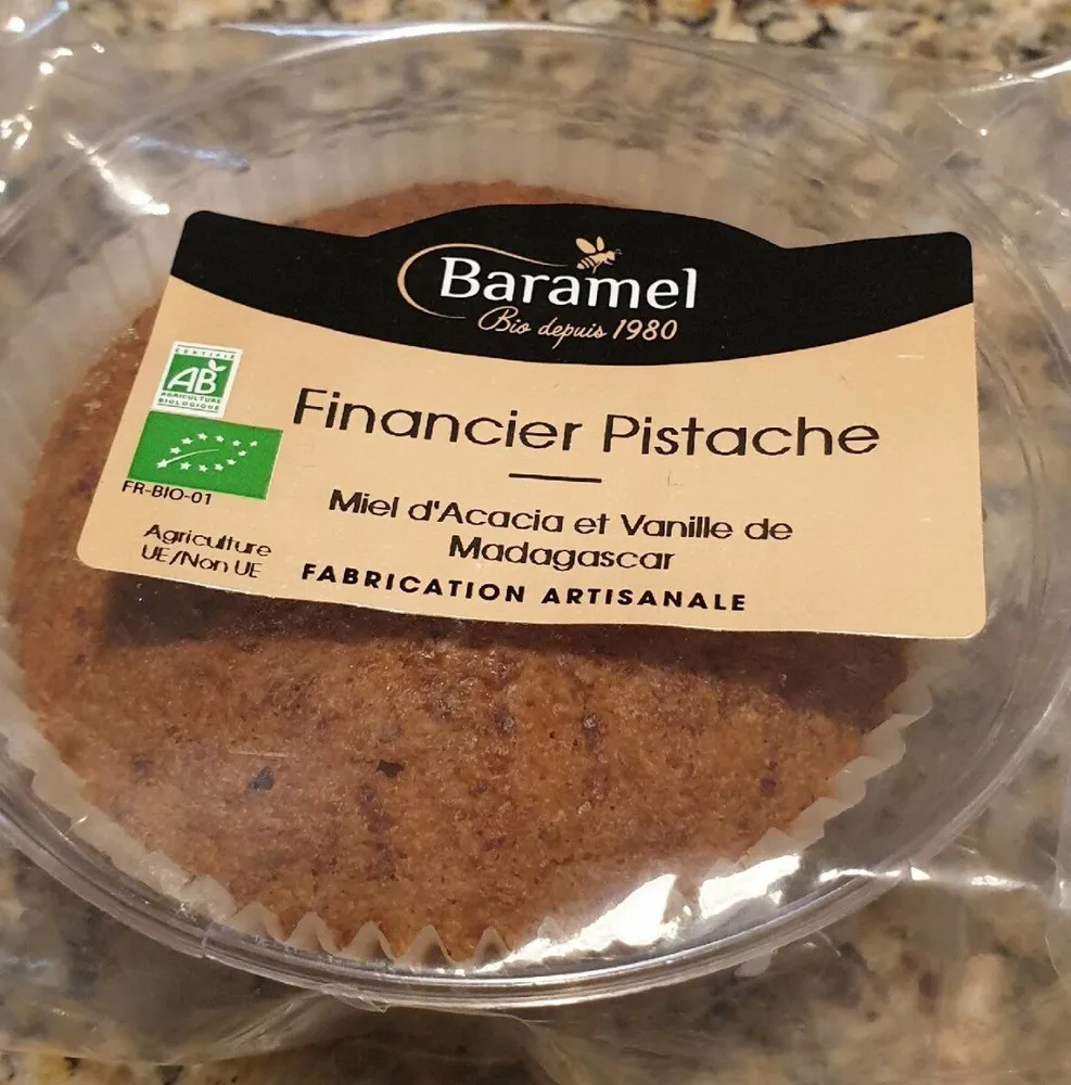 Financier pistache