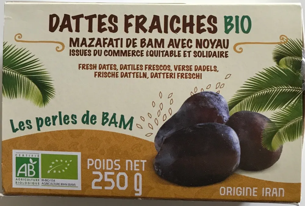 Dattes fraîches bio