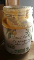 Dessert bio de prune Reine-Claude