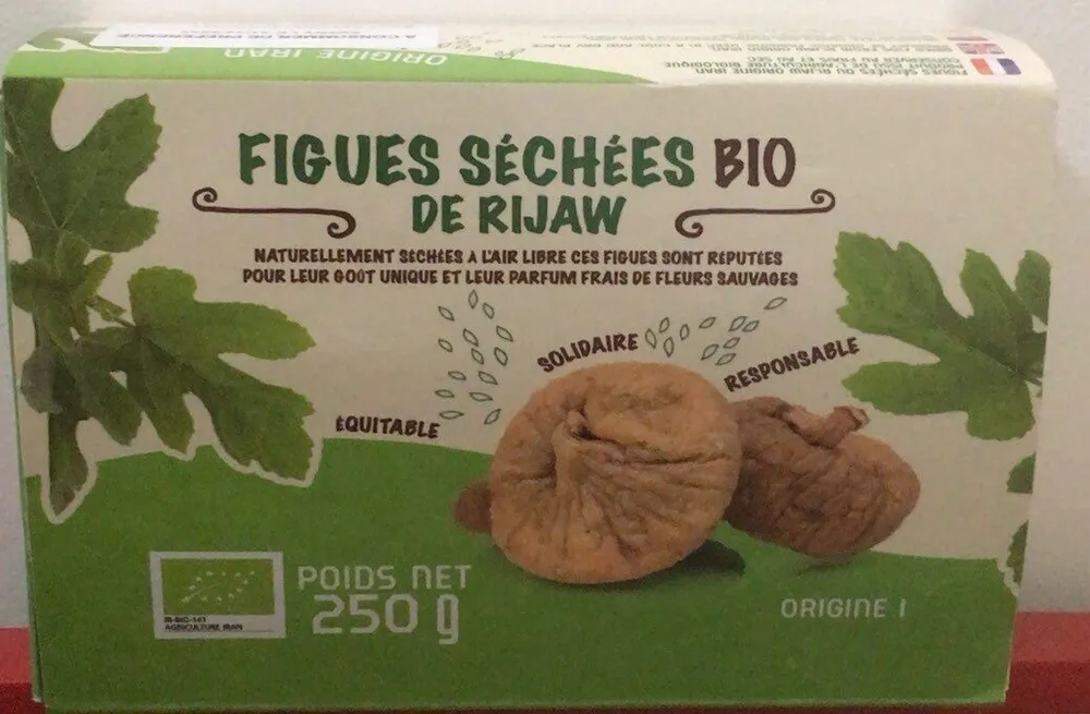 Figues séchées bio de Rijaw