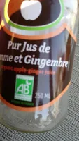 Pur jus de pomme et gingembre