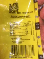 Raisins secs jumbo flame