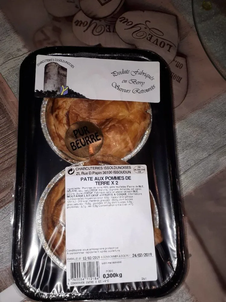 Pâté aux pommes de terre