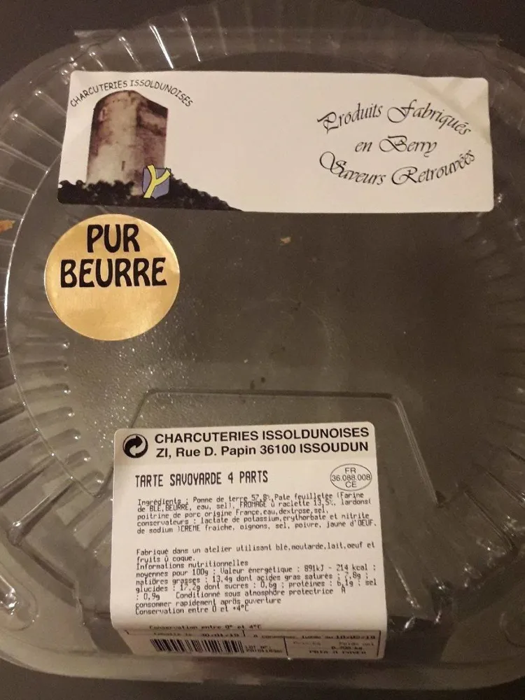 Tarte savoyarde