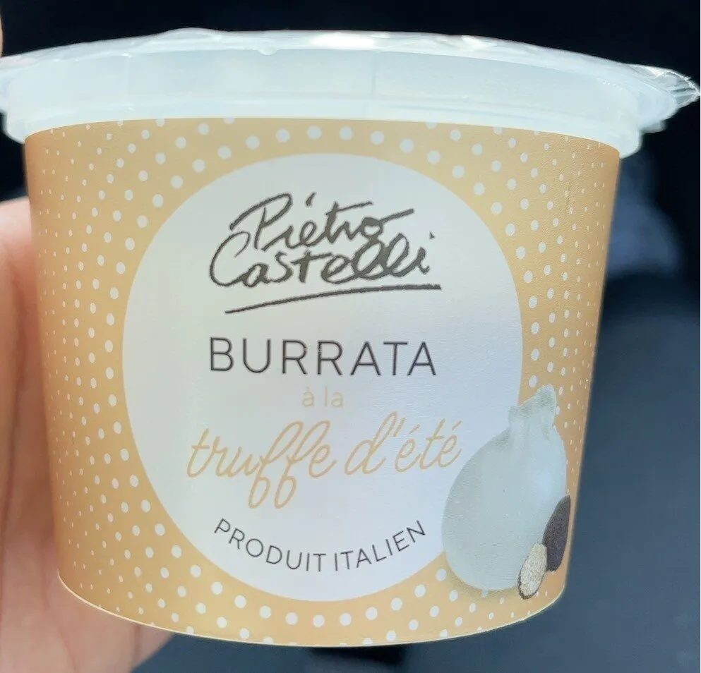 Burrata à la truffe d’été