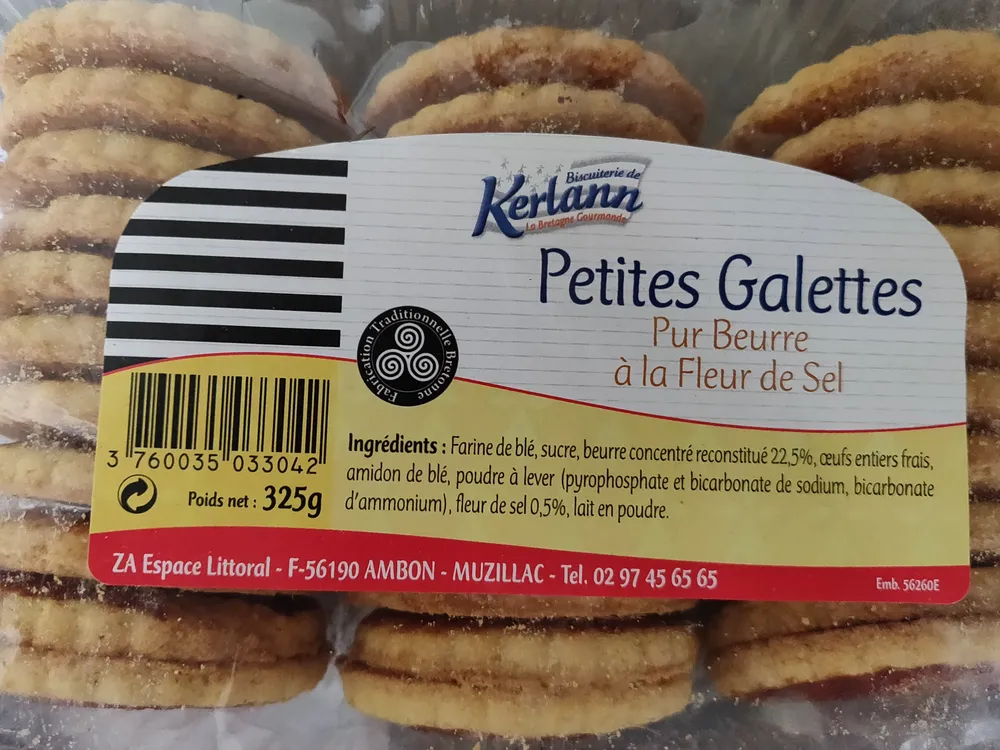 Petites Galettes Pur beurre à la fleur de sel