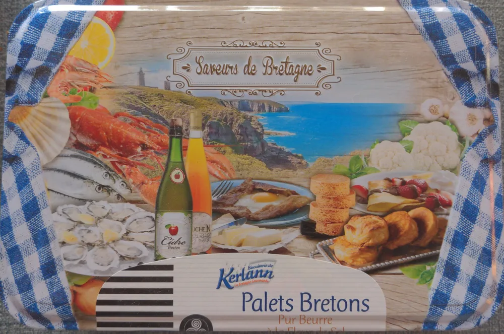 Palets bretons pur beurre à la fleur de sel