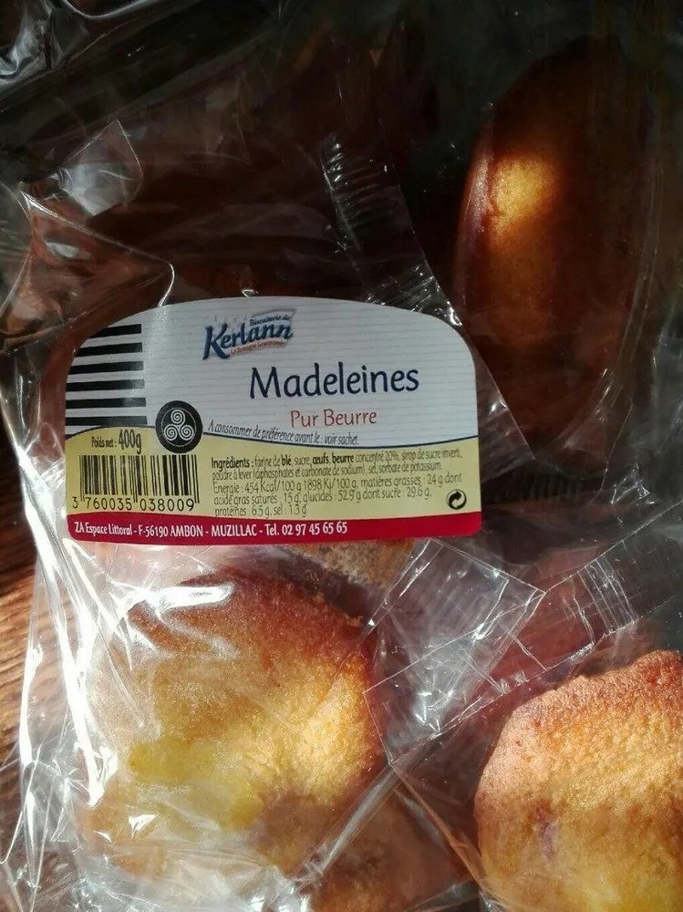 Madeleines pur beurre