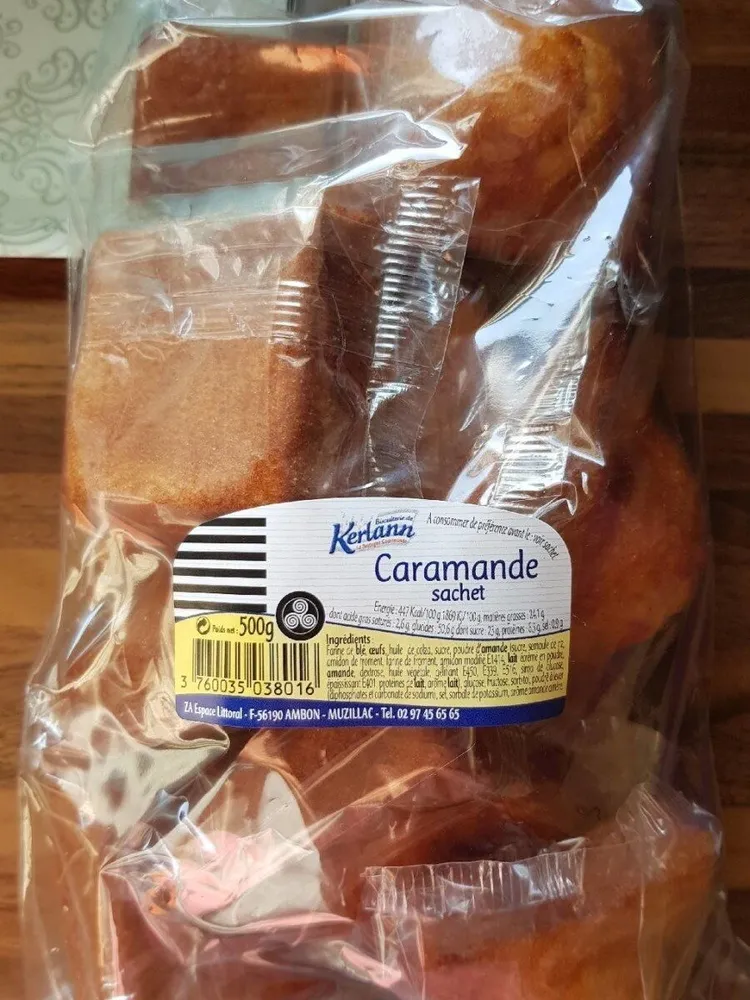 Car amande sachet individuel x 14