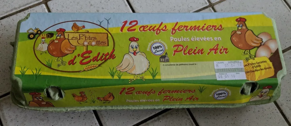 Oeufs fermier plein air