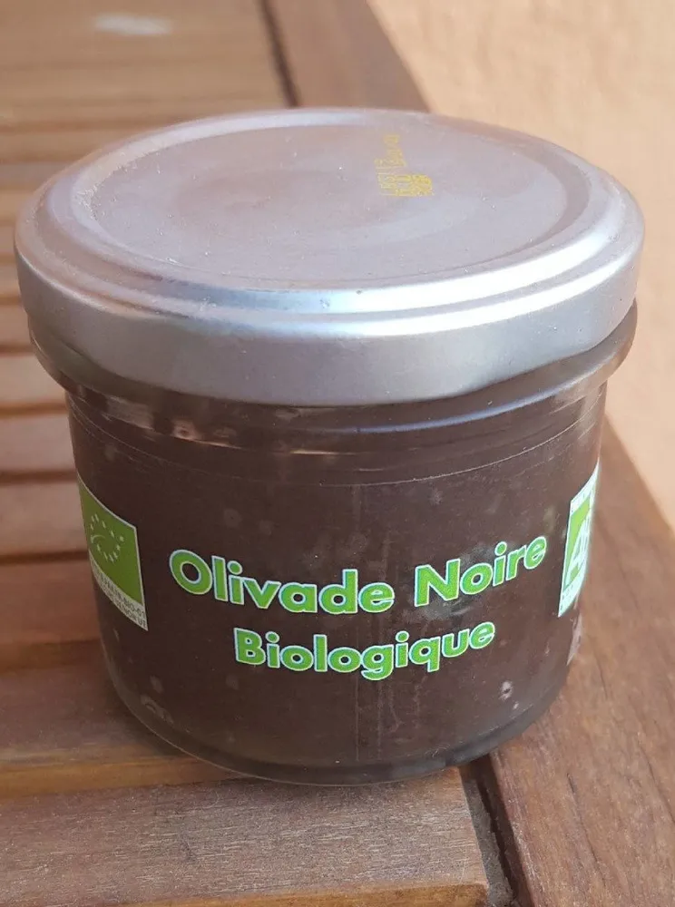 Olivade noire biologique