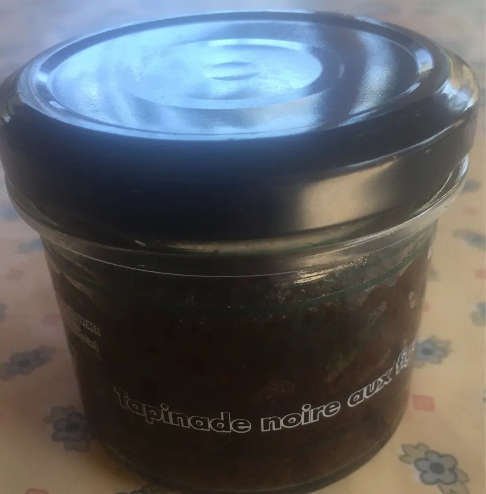 Tapenade noire aux figues