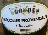 Olives noires GRECQUES PROVENÇALES