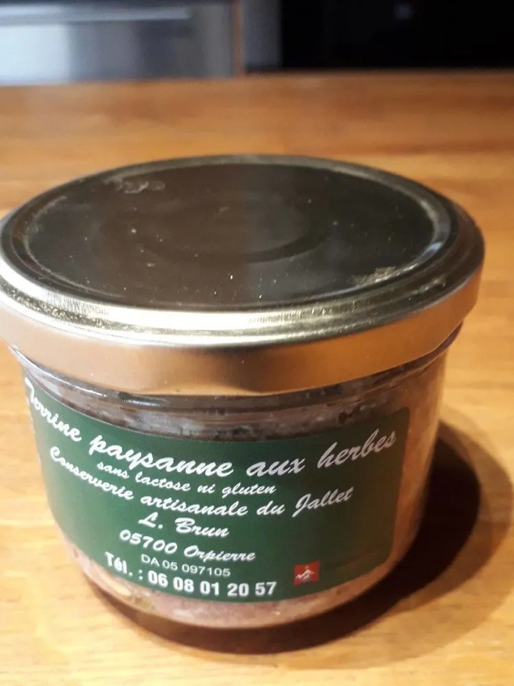 Terrine paysanne aux herbes
