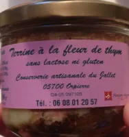 Terrine à la fleur de thym