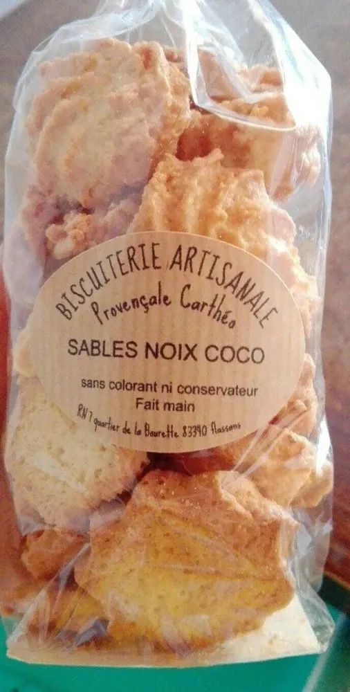 Sablé noix coco