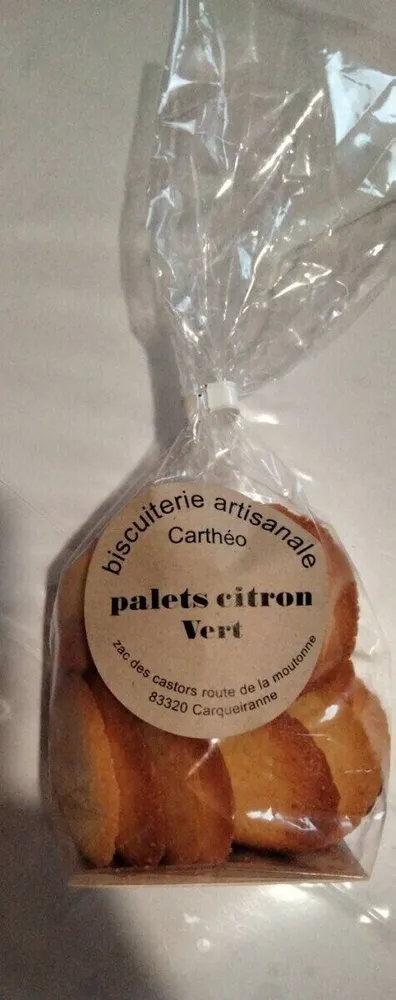 Palets citron vert