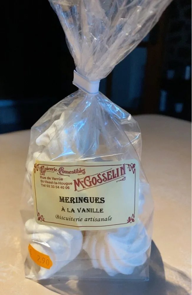 Meringues à la Vanille
