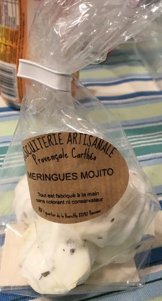 Meringues Mojito