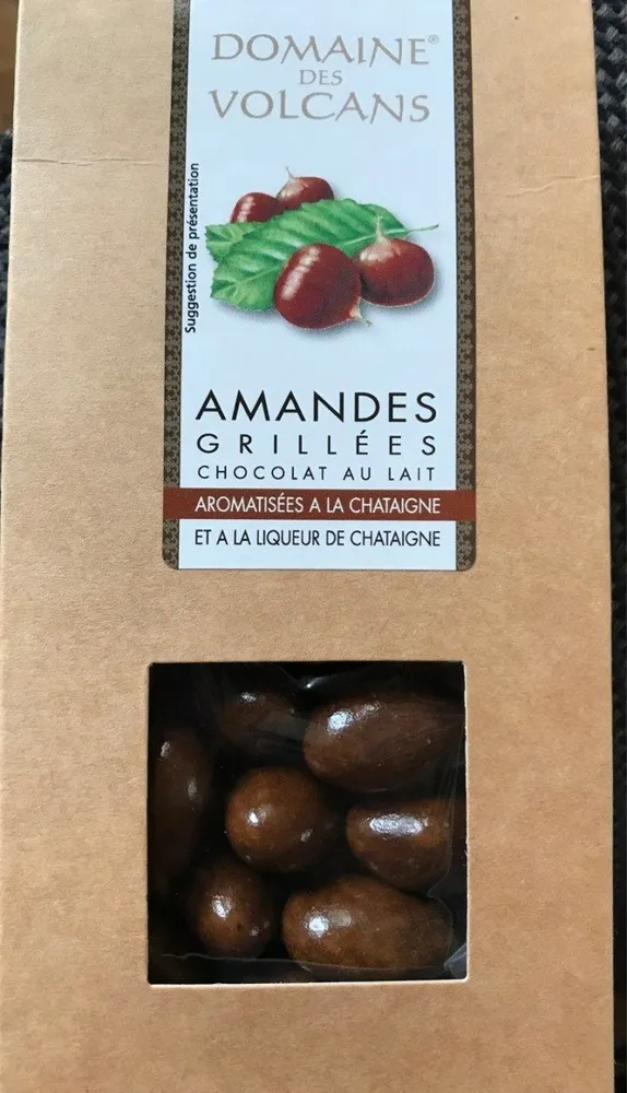 Amandes grillées - Chocolat au lait