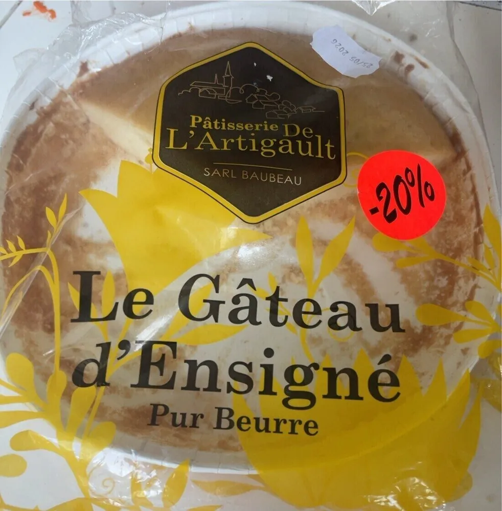 Le Gateau D’ensigné