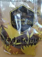 Madeleines nappées chocolat