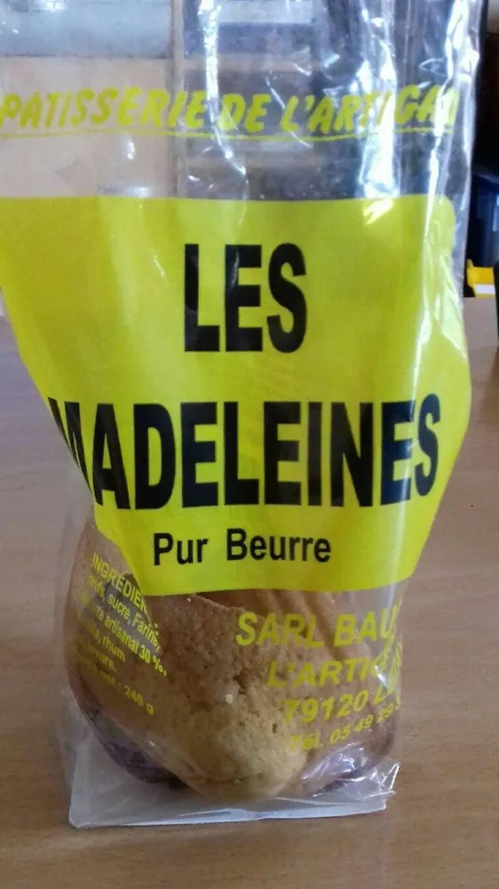 Les madeleines pur beurre