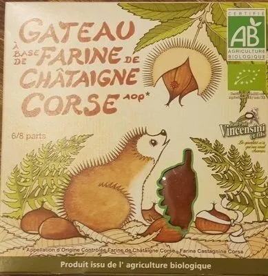 Gâteau farine de Châtaigne Corse