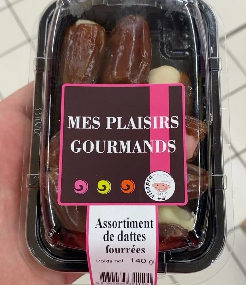 Assortiment de dattes fourrées