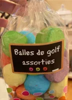 Balles de golf assorties