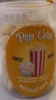 pop corn sucre