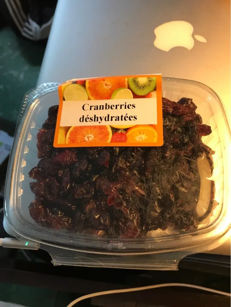 Cranberries Déshydratées