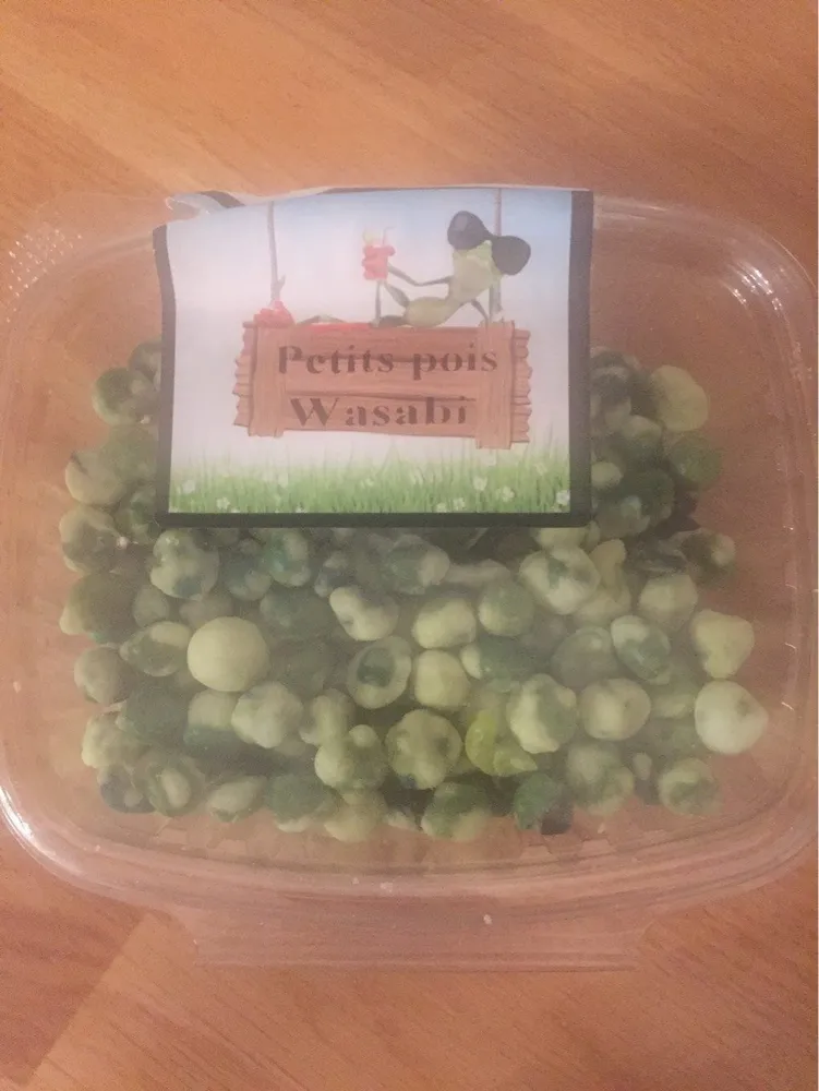 Petits pois Wasabi