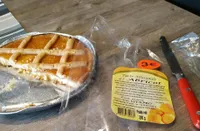 Tarte artisanale à l'abricot