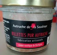Rillettes pur autruche