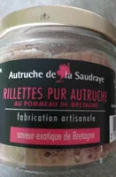 Rillettes pur autruche