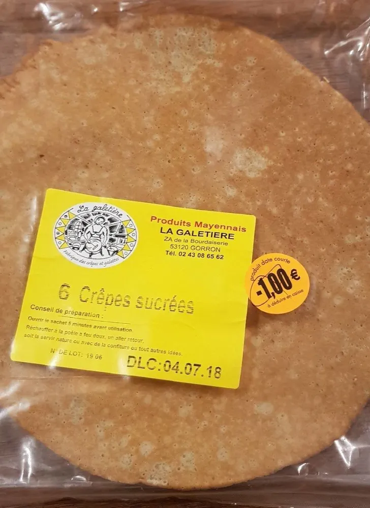 6 Crêpes Moelleuses