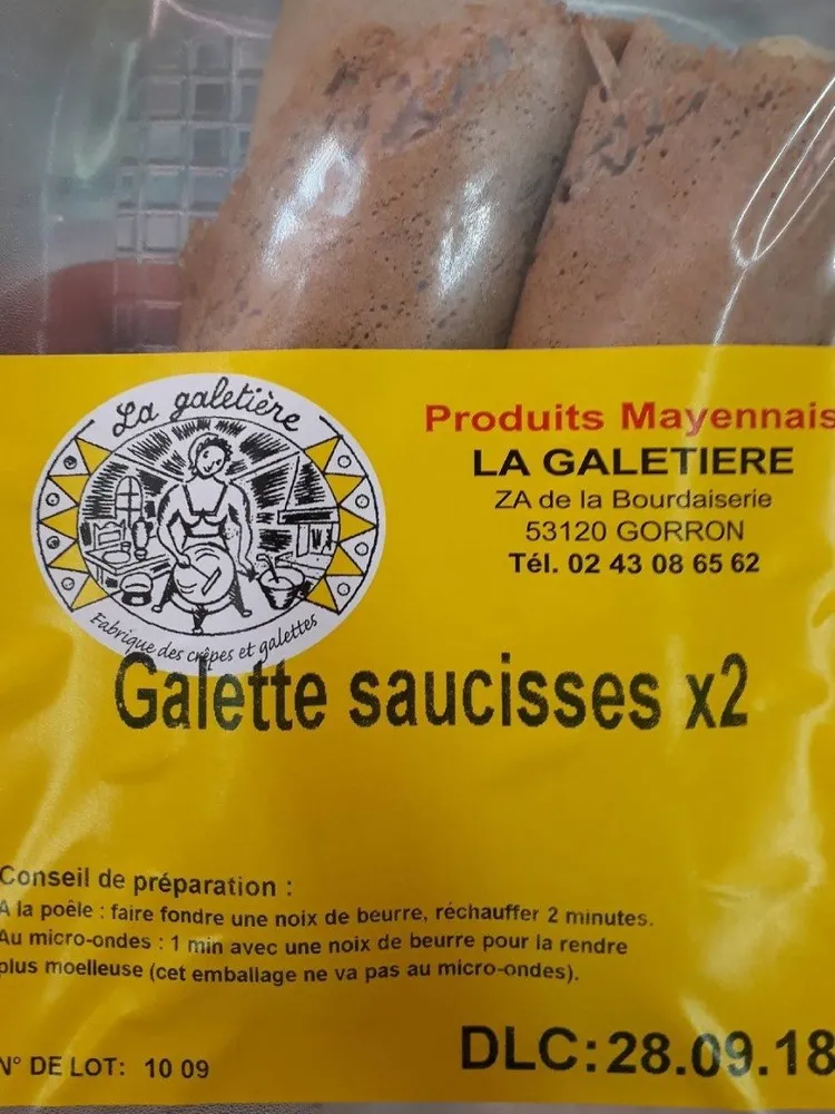 Galette de saucisse