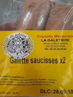Galette de saucisse