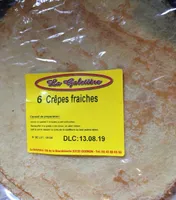 6 crepes fraiches