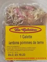 Galette lardons pommes de terre