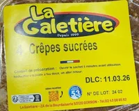 4 Crêpes Sucrées